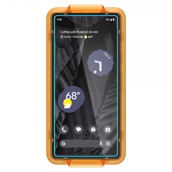 Spigen Google Pixel 7a Skärmskydd GLAS.tR ALIGNmaster 2-pack