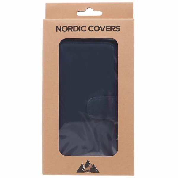 Nordic Covers Google Pixel 8 Fodral Essential Leather Heron Blue
