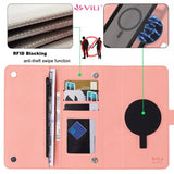 VILI Google Pixel 8 Pro Fodral med Löstagbart Skal GHB Series MagSafe Rosa