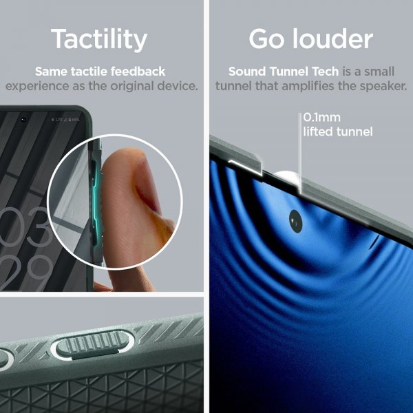 Spigen Google Pixel 8 Pro Skal Liquid Air Abyss Green