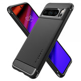 Spigen Google Pixel 8 Pro Skal Rugged Armor Matte Black
