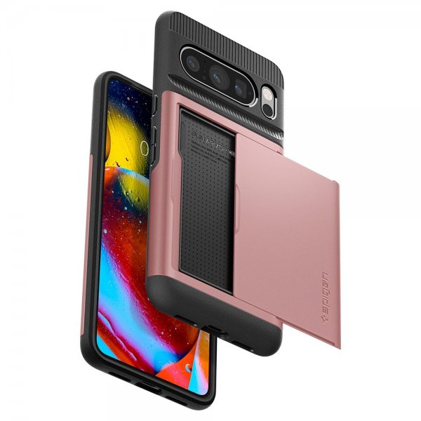 Spigen Google Pixel 8 Pro Skal Slim Armor CS Rose Gold