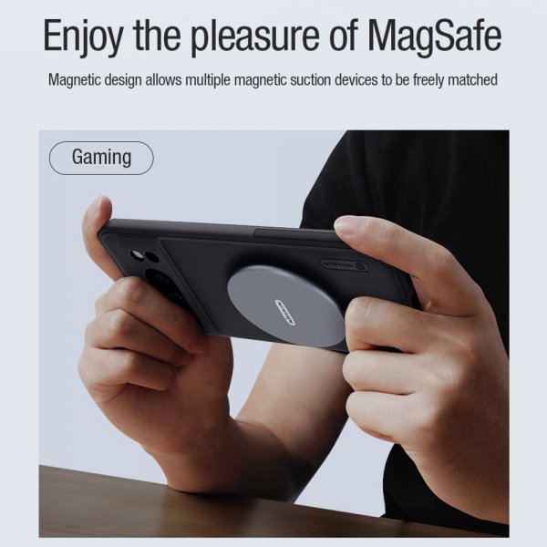 Nillkin Google Pixel 8 Pro Skal Super Frosted Shield Pro MagSafe Svart