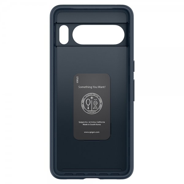 Spigen Google Pixel 8 Pro Skal Thin Fit Metal Slate