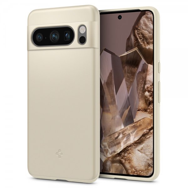 Spigen Google Pixel 8 Pro Skal Thin Fit Mute Beige