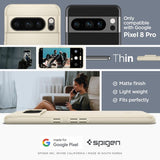 Spigen Google Pixel 8 Pro Skal Thin Fit Mute Beige