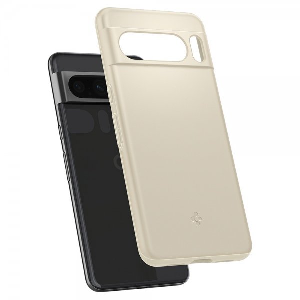 Spigen Google Pixel 8 Pro Skal Thin Fit Mute Beige