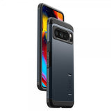 Spigen Google Pixel 8 Pro Skal Tough Armor Metal Slate