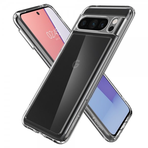 Spigen Google Pixel 8 Pro Skal Ultra Hybrid Crystal Clear
