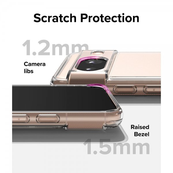 Ringke Google Pixel 8 Skal Fusion Matte Clear