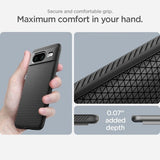 Spigen Google Pixel 8 Skal Liquid Air Matte Black