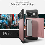 Spigen Google Pixel 8 Skal Slim Armor CS Rose Gold