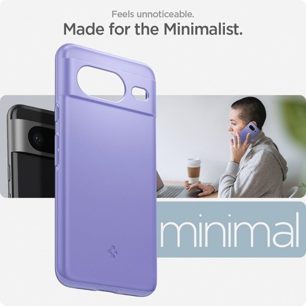 Spigen Google Pixel 8 Skal Thin Fit Awesome Violet