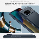 Spigen Google Pixel 8 Skal Thin Fit Metal Slate