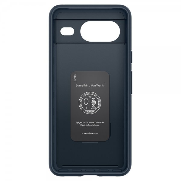 Spigen Google Pixel 8 Skal Thin Fit Metal Slate