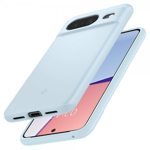 Spigen Google Pixel 8 Skal Thin Fit Mute Blue