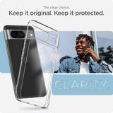 Spigen Google Pixel 8 Skal Ultra Hybrid Crystal Clear