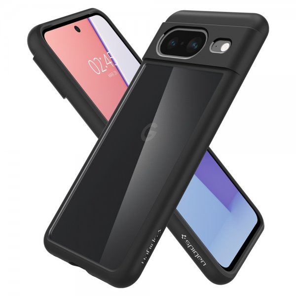 Spigen Google Pixel 8 Skal Ultra Hybrid Matte Black