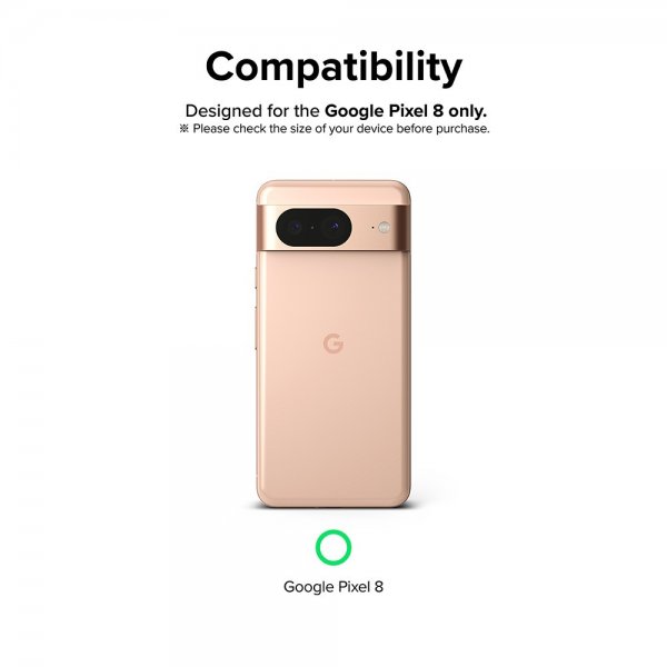 Ringke Google Pixel 8 Skärmskydd Dual Easy Film 2-pack