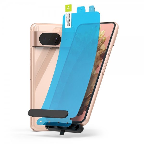 Ringke Google Pixel 8 Skärmskydd Dual Easy Film 2-pack