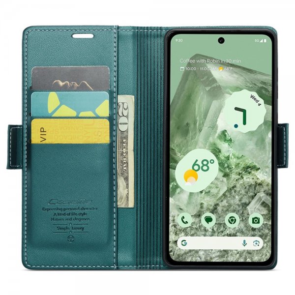CaseMe Google Pixel 8a Fodral 023 Series Grön