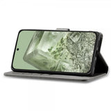 Lc.Imeeke Google Pixel 8a Fodral med Kortfack Stativfunktion Grå