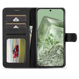 Lc.Imeeke Google Pixel 8a Fodral med Kortfack Stativfunktion Svart