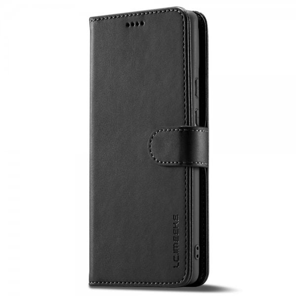 Lc.Imeeke Google Pixel 8a Fodral med Kortfack Stativfunktion Svart
