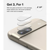 Ringke Google Pixel 8a Kameraskydd Camera Protector Glass 3-pack