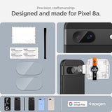 Spigen Google Pixel 8a Kameraskydd Glas.tR EZ Fit Optik 2-pack Crystal Clear
