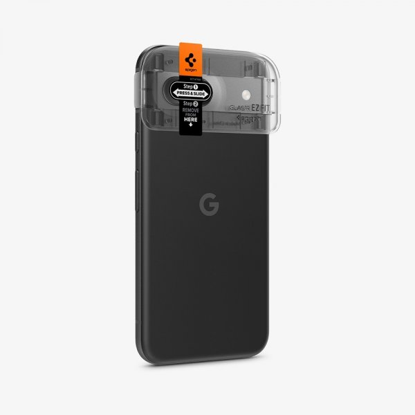 Spigen Google Pixel 8a Kameraskydd Glas.tR EZ Fit Optik 2-pack Crystal Clear