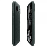 Spigen Google Pixel 8a Skal Liquid Air Abyss Green