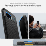 Spigen Google Pixel 8a Skal Liquid Air Matte Black