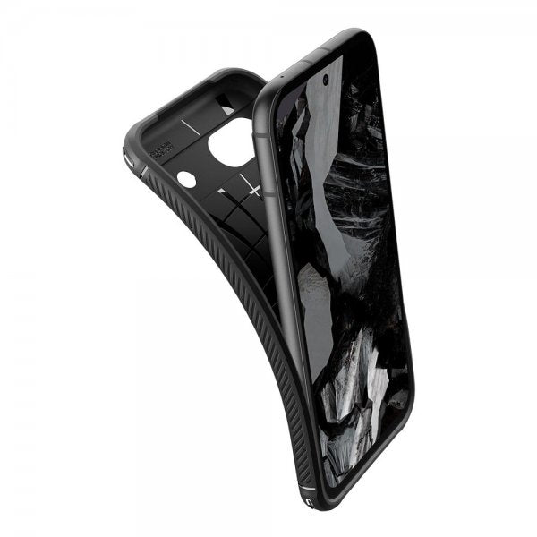 Spigen Google Pixel 8a Skal Rugged Armor Matte Black