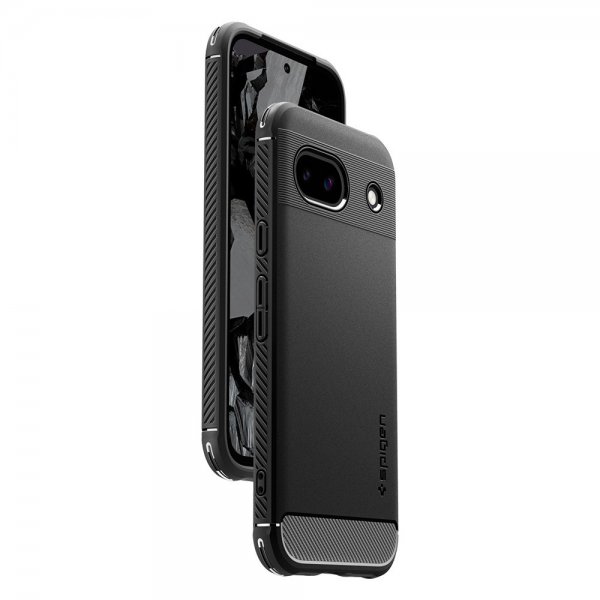 Spigen Google Pixel 8a Skal Rugged Armor Matte Black