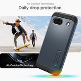 Spigen Google Pixel 8a Skal Tough Armor Metal Slate