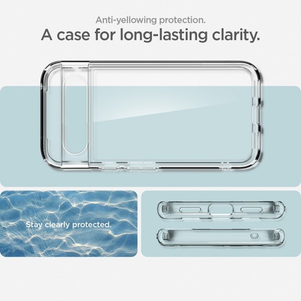 Spigen Google Pixel 8a Skal Ultra Hybrid Crystal Clear