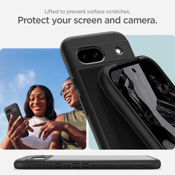 Spigen Google Pixel 8a Skal Ultra Hybrid Matte Black