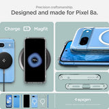 Spigen Google Pixel 8a Skal Ultra Hybrid Metal Ring MagFit Vit