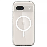 Spigen Google Pixel 8a Skal Ultra Hybrid Metal Ring MagFit Vit