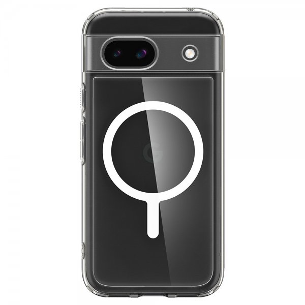Spigen Google Pixel 8a Skal Ultra Hybrid Metal Ring MagFit Vit