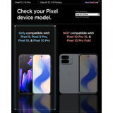 Spigen Google Pixel 9/9 Pro/Pixel 10/10 Pro Skärmskydd GLAS.tR EZ Fit Privacy 2-pack