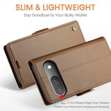 CaseMe Google Pixel 9/Pixel 9 Pro Fodral 023 Series Brun