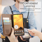 CaseMe Google Pixel 9/Pixel 9 Pro Fodral 023 Series Brun