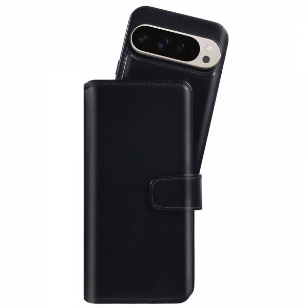 Nordic Covers Google Pixel 9/Pixel 9 Pro Fodral MagLeather Raven Black