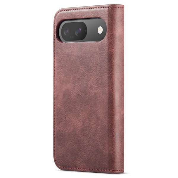 Dg.Ming Google Pixel 9/Pixel 9 Pro Fodral med Löstagbart Skal Röd
