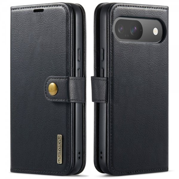 Dg.Ming Google Pixel 9/Pixel 9 Pro Fodral med Löstagbart Skal Svart
