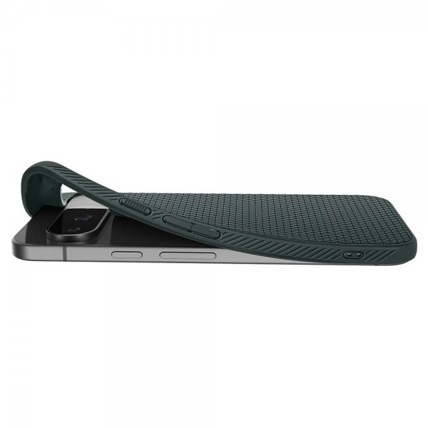 Spigen Google Pixel 9/Pixel 9 Pro Skal Liquid Air Abyss Green