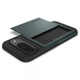Spigen Google Pixel 9/Pixel 9 Pro Skal Slim Armor CS Abyss Green