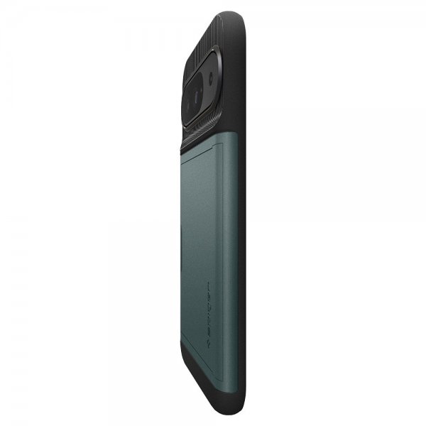 Spigen Google Pixel 9/Pixel 9 Pro Skal Slim Armor CS Abyss Green